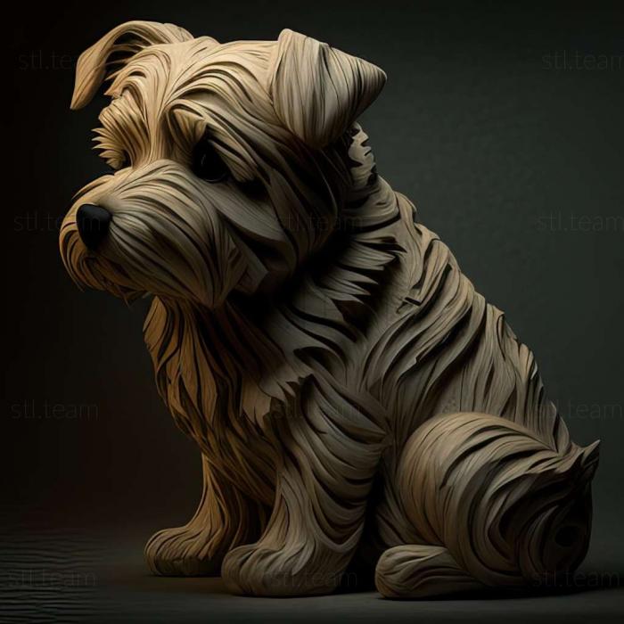 3D model Saw argentino dog (STL)